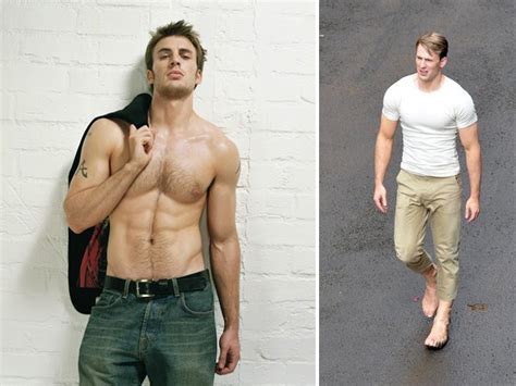 Chris Evans Heavy Split Workout Routine and Diet