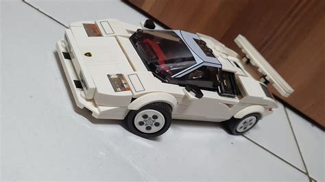 Lego Speed Champion Lamborghini Countach Building - YouTube