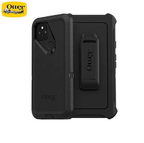 OtterBox Defender Series Case & Holster for Google Pixel 5 (Black)- 77-65747 - Online at Best ...