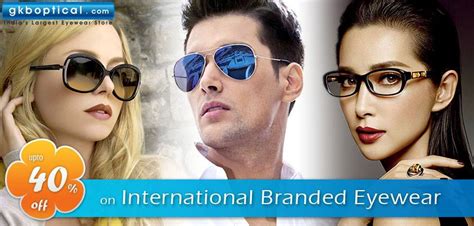 Upto 40% Discount On International Eyewear Brands | The GKB Eyewear ...