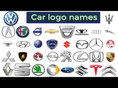 All Vehicle Logos And Names - Infoupdate.org