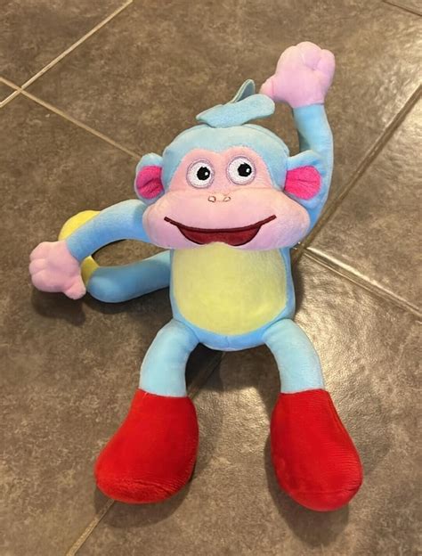 Vintage Dora the Explorer Boots the Monkey Plush Toy 10 - Etsy