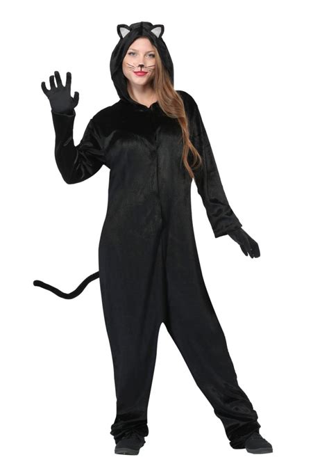 Black Cat Costume for Adults - FOREVER HALLOWEEN