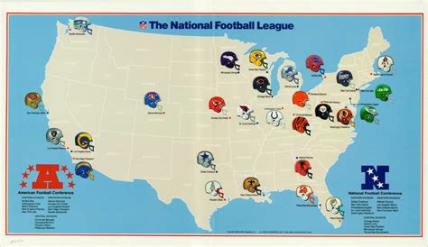 The National Football League - Curtis Wright Maps