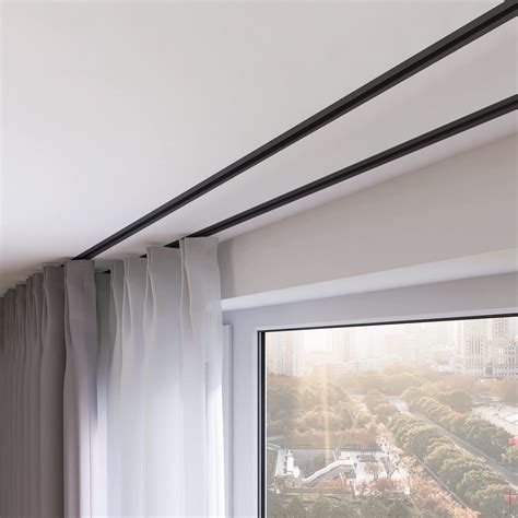 ACMEART Ceiling Curtain Track,Hidden Ceiling Track For Curtains,Room Divider Curtain Rod,Ceiling ...