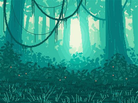 Forest | Pixel art landscape, Pixel art background, Pixel art games