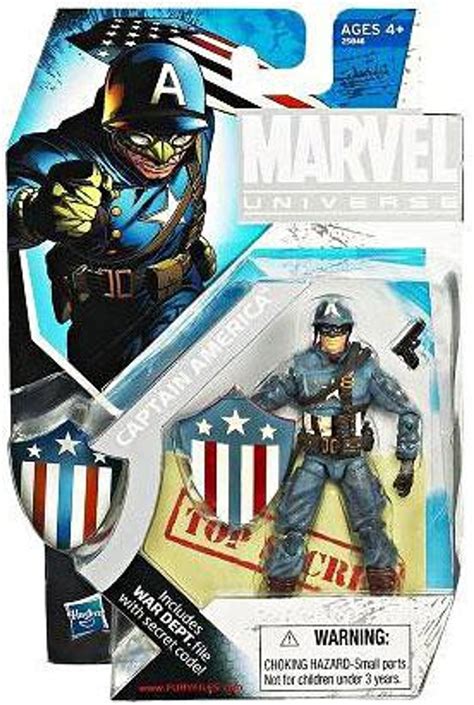 Marvel Universe Captain America Exclusive 3.75 Action Figure Ultimate Hasbro Toys - ToyWiz