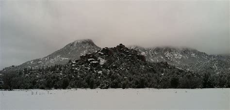 Winter storm in Payson, Az. | Natural landmarks, Payson, Winter storm