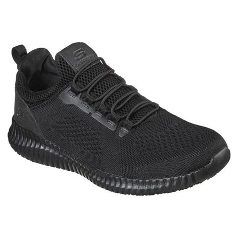 Skechers Men's Cessnock Slip Resistant Shoes, Black, 8.5 - 77188-BLK-8. ...