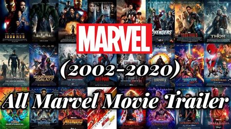 All Marvel Movie Trailer ll Mcu Timeline movie Trailer - YouTube