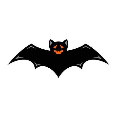 Premium Vector | Scary black bat vector icon