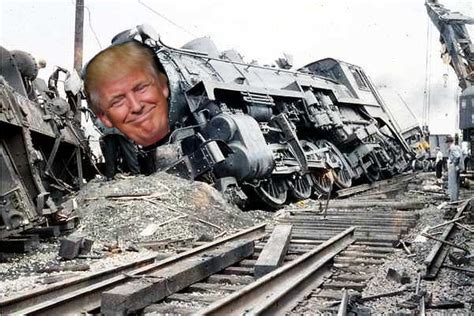 Trump train wreck Memes - Imgflip