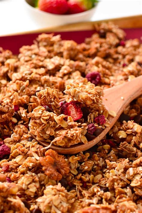 Sugar-Free Granola (No Sugar, Healthy) - Sweet As Honey