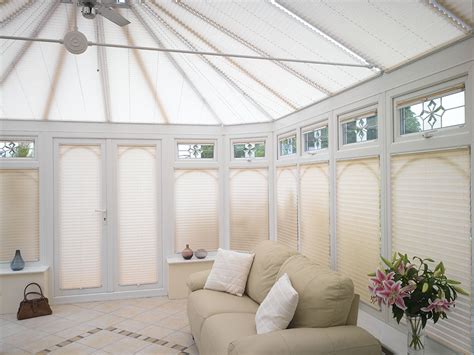 Pleated Conservatory Blinds - Appeal Home Shading