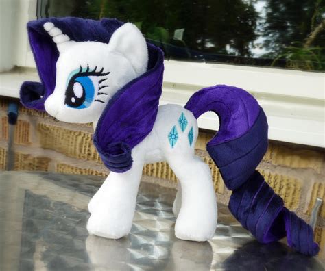 Rarity plushie by Epicrainbowcrafts on DeviantArt