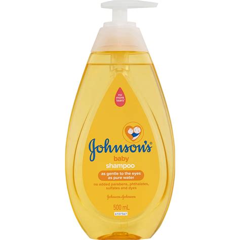 Johnson's Hypoallergenic Gentle Tear Free Cleansing Baby Shampoo 500ml ...