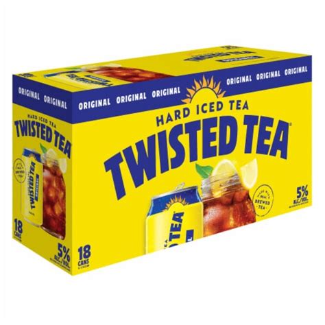 Twisted Tea® Original Hard Iced Tea, 18 cans / 12 fl oz - Kroger