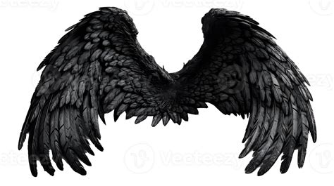 Black Angel Wings Wallpaper