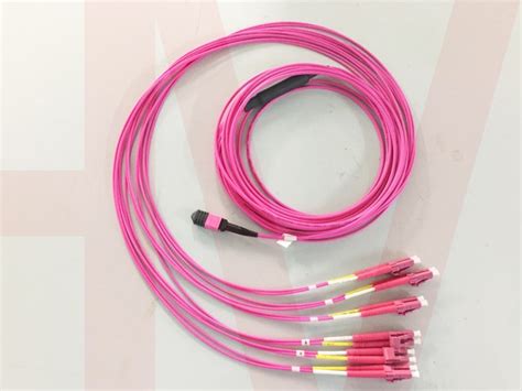 12cores LC to MPO/MTP fiber connector patch cable - 3V-TECH