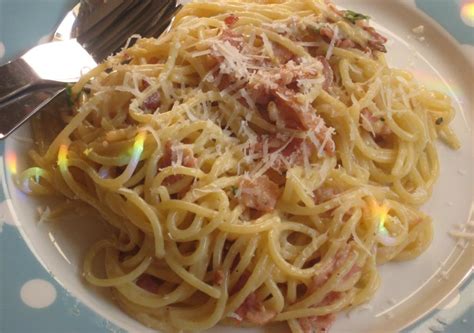 ♥ The Goddess's Kitchen ♥: Low-Fat Spaghetti Carbonara