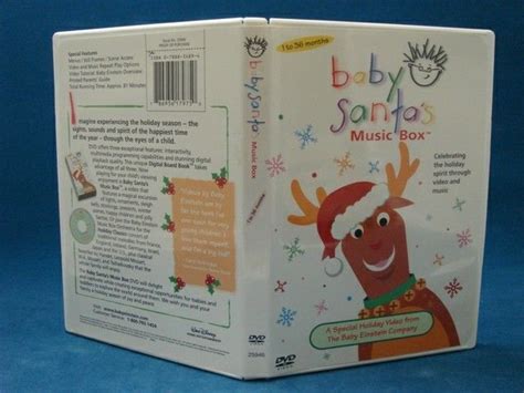 Baby Santa's Music Box 2002 DVD | Santa baby, Music box, Baby einstein