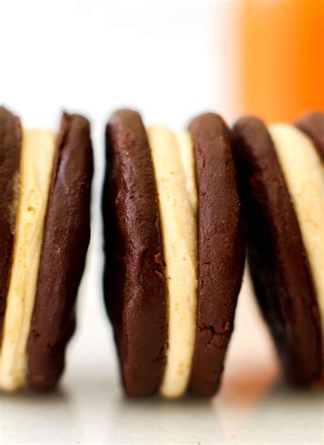 Homemade Pumpkin Spice Oreos | Vegan, Gluten-Free, Oil-Free