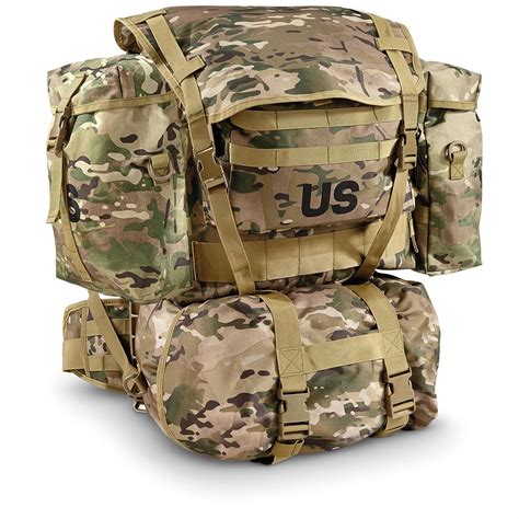 U.S. Military Surplus Pack With Frame, New - 661396, Rucksacks ...