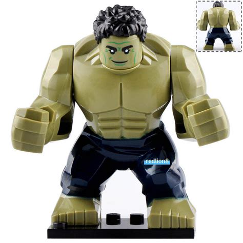 Hulk (Avengers Endgame) Marvel Super Heroes Lego Compatible Minifigure ...