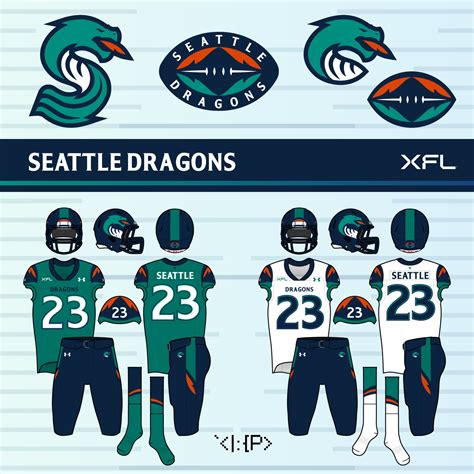 Seattle Dragons XFL concept - Concepts - Chris Creamer's Sports Logos ...