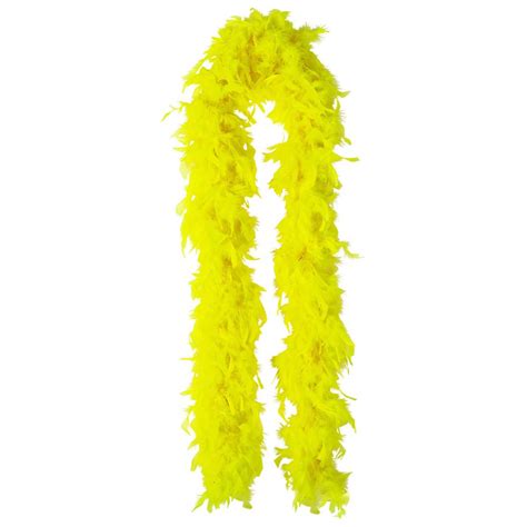 Feather Boa - Yellow | BIG W