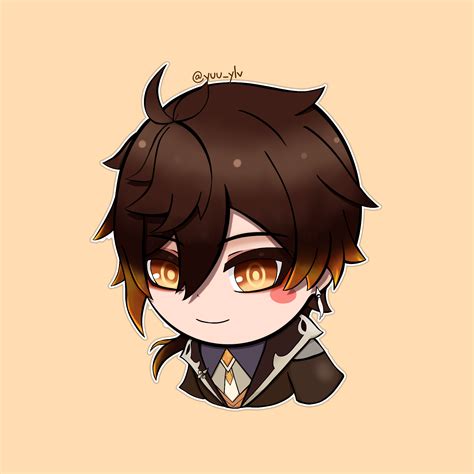 Zhongli chibi Genshin Impact | HoYoLAB