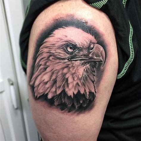 90 Bald Eagle Tattoo Designs For Men - American Eagle Tattoos