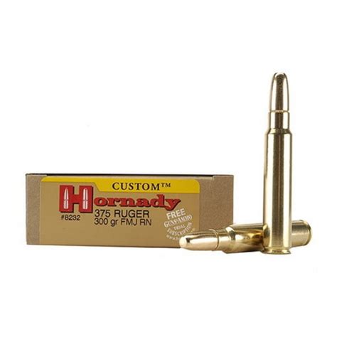 .375 Ruger Ammunition (Hornady) 300 grain 20 Rounds - Cheap Bulk Ammo For Sale