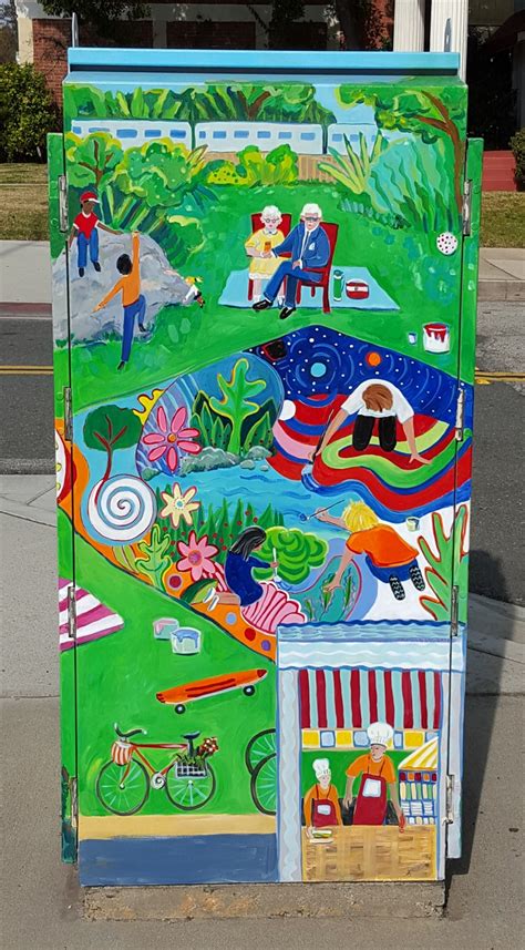 Utility Box Art #1 • Crafted Living