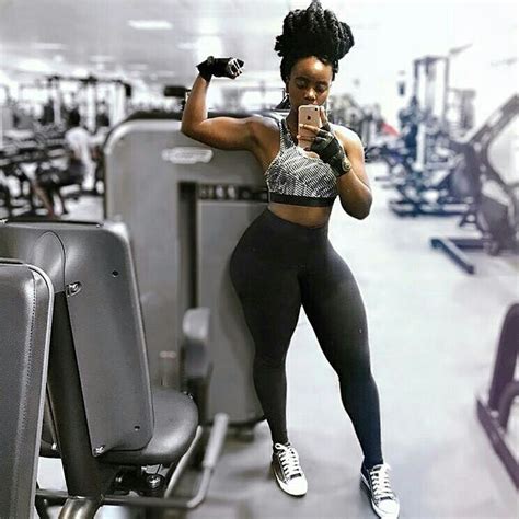 Pin von Black Beauty Bombshells | Hair auf Black women fitness motivation