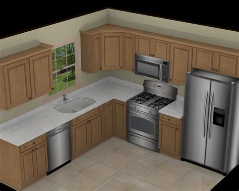 3D Kitchen Model Design.