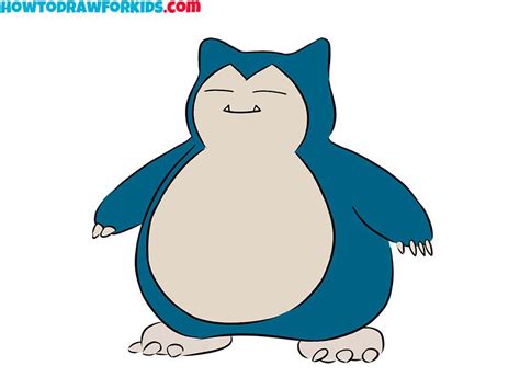 snorlax simple drawing | Cute pokemon wallpaper, Drawings, Snorlax