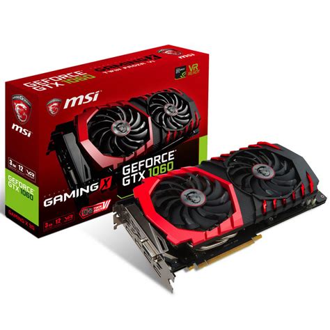 MSI GTX 1060 GAMING X 3GB GDDR5