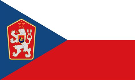 Flag Socialist Republic of Czechoslovakia (OLD) by RedRich1917 on DeviantArt