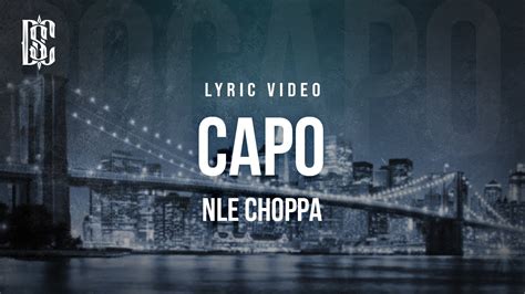 NLE Choppa - Capo | Lyrics - YouTube