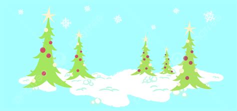 Snow Christmas Tree And Sparkle Vector Layered Material Background, Holiday, Christmas ...