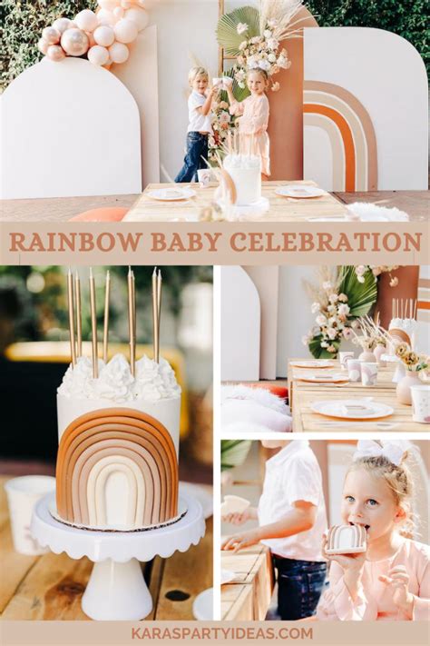 Kara's Party Ideas Rainbow Baby Celebration | Kara's Party Ideas