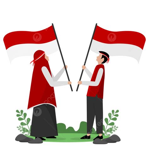 Merayakan Hari Kemerdekaan Indonesia, Peristiwa, Hari Kemerdekaan, Bendera Indonesia PNG dan ...