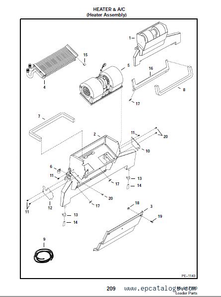 Bobcat T300 Turbo Track Loader Parts Manual PDF Download