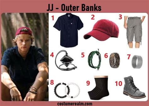 How To Dress Like JJ Maybank Outfits Guide From Outer Banks