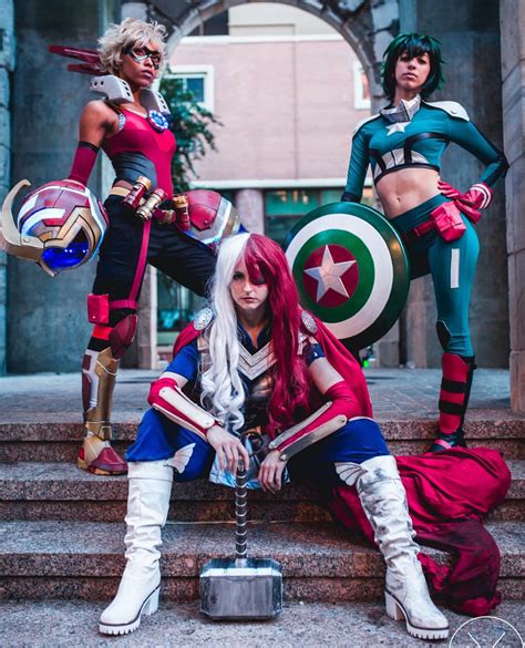 Marvel Hero Academia cosplay : r/pics