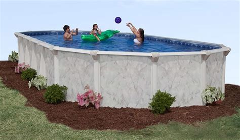 16′ x 24′ Oval 52″ Deep Sterling Above Ground Pool Kit – Best Above ...