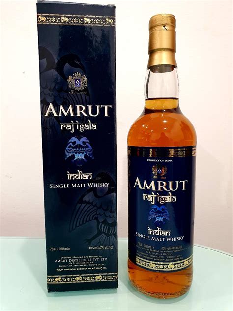 Amrut Raja Igala Indian Single Malt Whisky 700 ml @ 40% abv | Myliquor Online