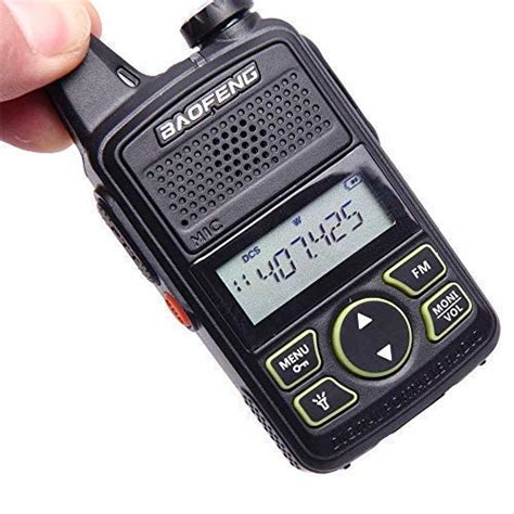 Baofeng T1 Mini Walkie Talkies UHF Two Way FRS/GMRS Handheld radios Rechargable with Programming ...