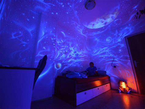 It Looks Like A Normal Room At First But Turn The Light Off And... OMG!